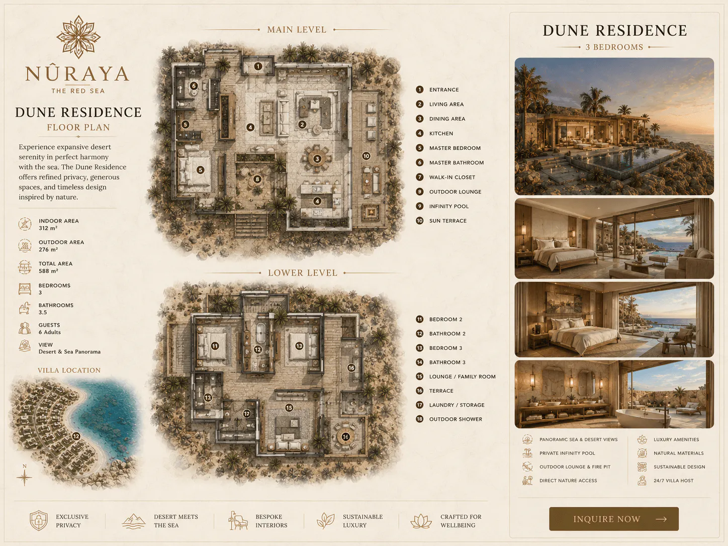 Dune Residence floor plan